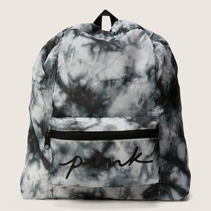 NIB VICTORIA'S SECRET TIE-DYE PACKABLE BACKPACK